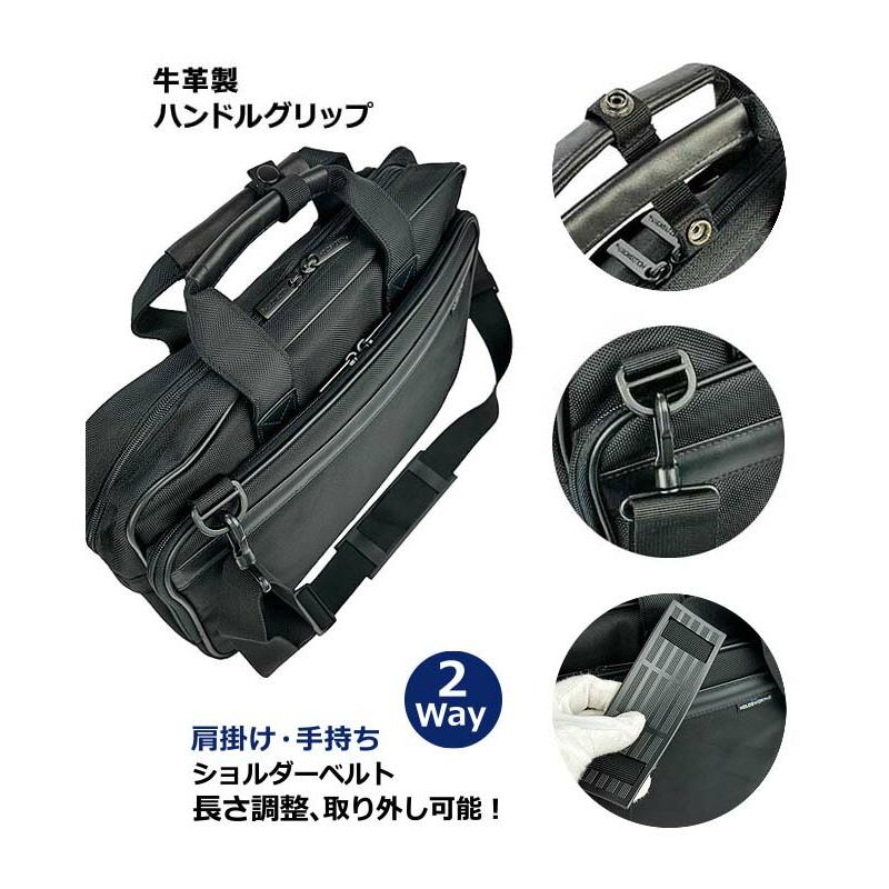 ビジネスバッグ メンズ 2way PC対応 軽量 多機能 通勤 出張 A4ファイル
