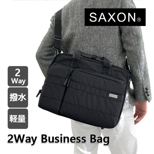 ビジネスバッグ メンズ 2way ショルダー 横型 斜め掛け 軽量 PC収納