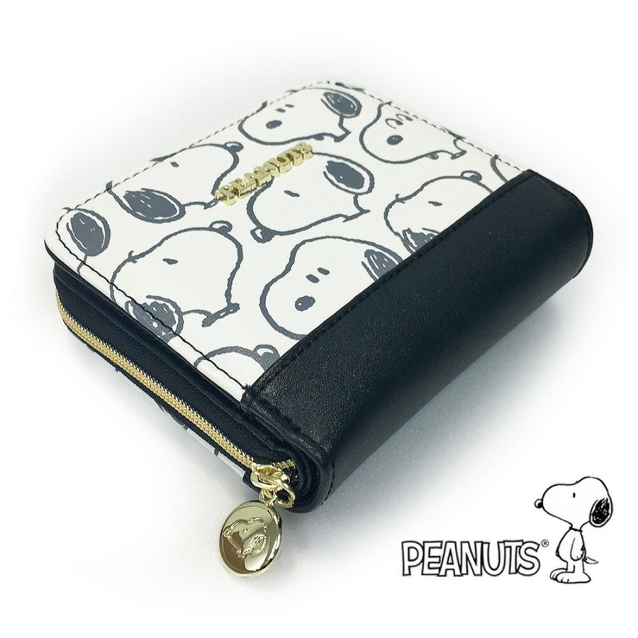 SNOOPY（スヌーピー） キッズ 財布 女の子 54275 SNOOPY フェイス 二
