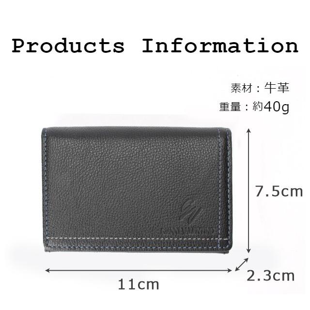 GIANNI VALENTINO（ジャンニバレンチノ） 名刺入れ 本革 61g505 GIANNI