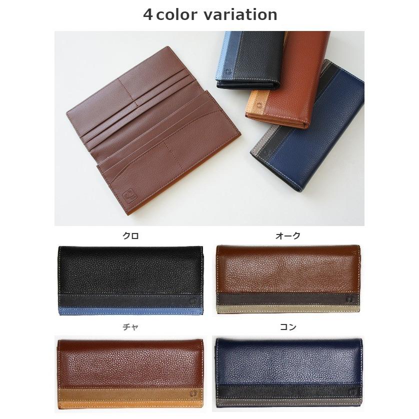 長財布 本革 メンズ レディース HANG TEN ハンテン 61ht01 革 フラップ