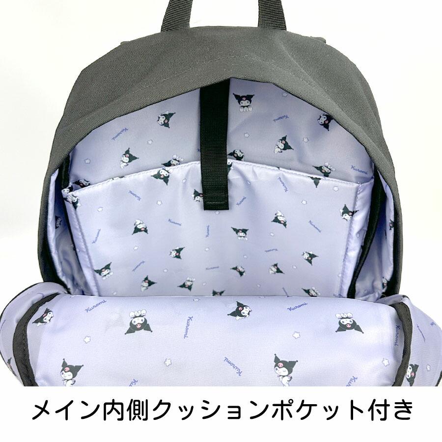 MEI OCEAN HELLO KITTY リュック ブラック 大容量 A4対応 MEI ハロー