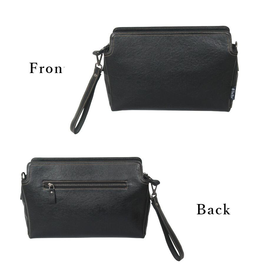 Troy Bros（トロイブロス） メンズ ショルダーバッグ 本革 セカンド