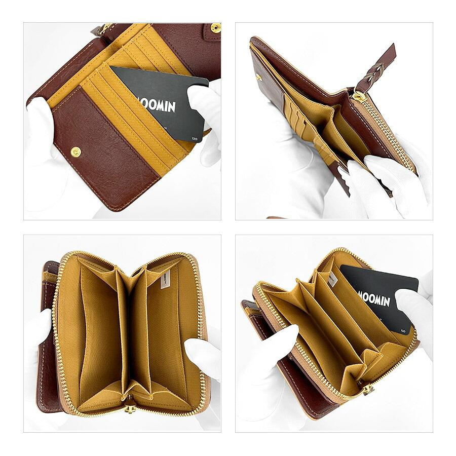 MOOMIN（ムーミン） ムーミン財布 レディース 革財布 おしゃれ 二
