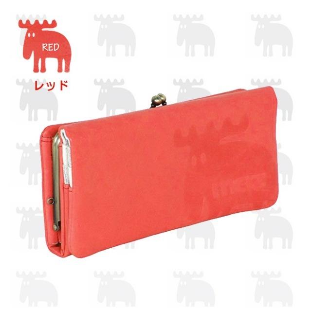 moz（モズ） 長財布 本革 86002 moz 牛革 Elk エルク 袋縫いがま口長