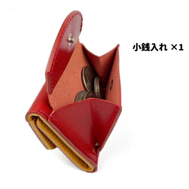 三つ折り財布 ブランド 革 dor-51 ドラえもん 牛革 小銭入れ 本革