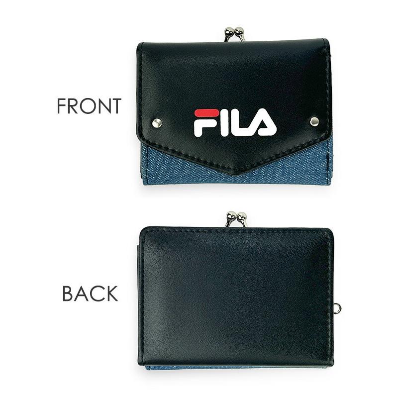 FILA（フィラ） キッズ 財布 男の子 fis-0632 FILA デニムレター