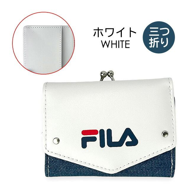 FILA（フィラ） キッズ 財布 男の子 fis-0632 FILA デニムレター