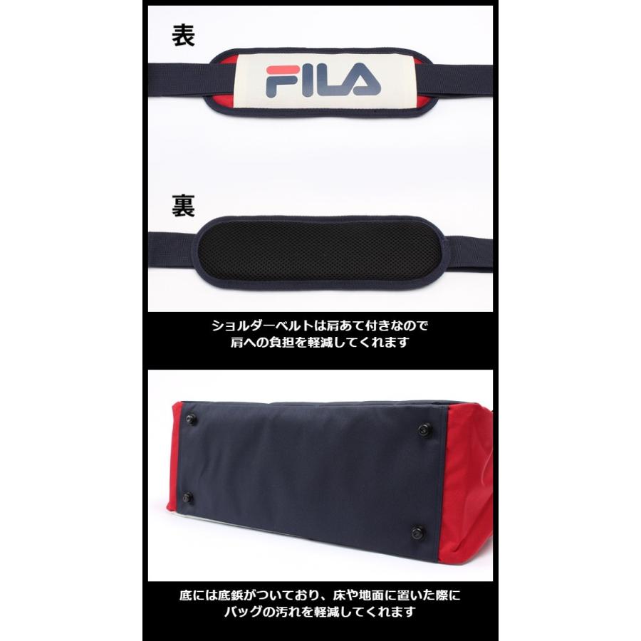 ボストンバッグ 修学旅行 女子 男子 fl-0001 FILA フィラ ボストン ビッグロゴ メッシュポケット メンズ レディース おしゃれ ブランド 人気 学生 スポーツ 合宿｜kabanism｜08