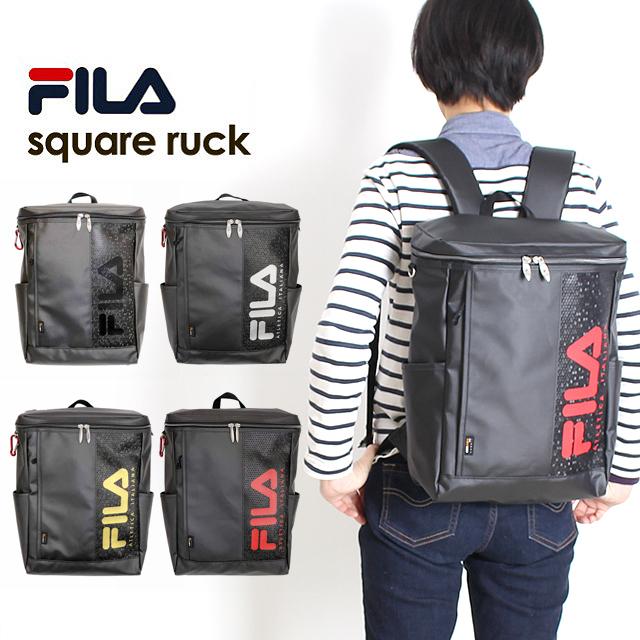 FILA（フィラ） リュックサック 通学 fl-0006 FILA スクエアリュック 