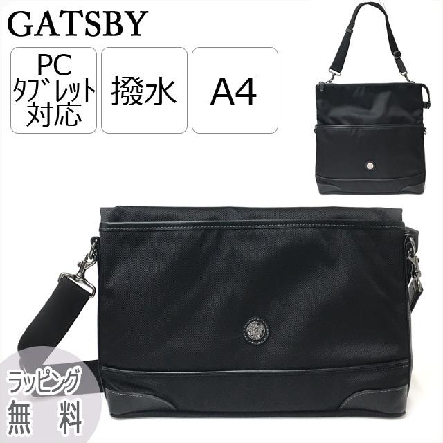 ショルダーバッグ メンズ A4 タブレット収納 gb-5086 GATSBY 