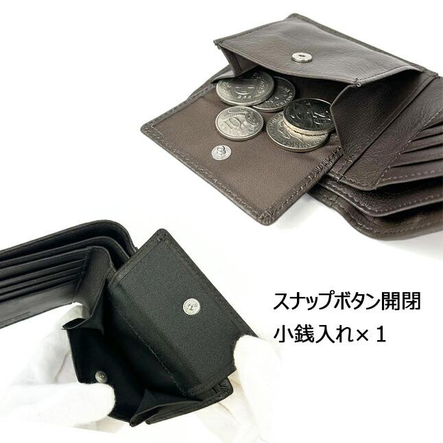 kansai yamamoto（カンサイ ヤマモト） 財布 メンズ 二つ折り 本革 二
