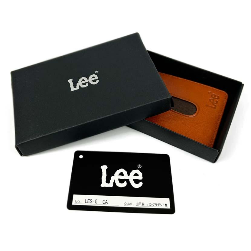 Lee（リー） パスケース 定期入れ メンズ レディース 本革 定期ケース