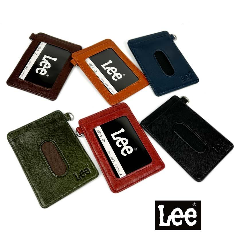 Lee（リー） パスケース 定期入れ メンズ レディース 本革 定期ケース