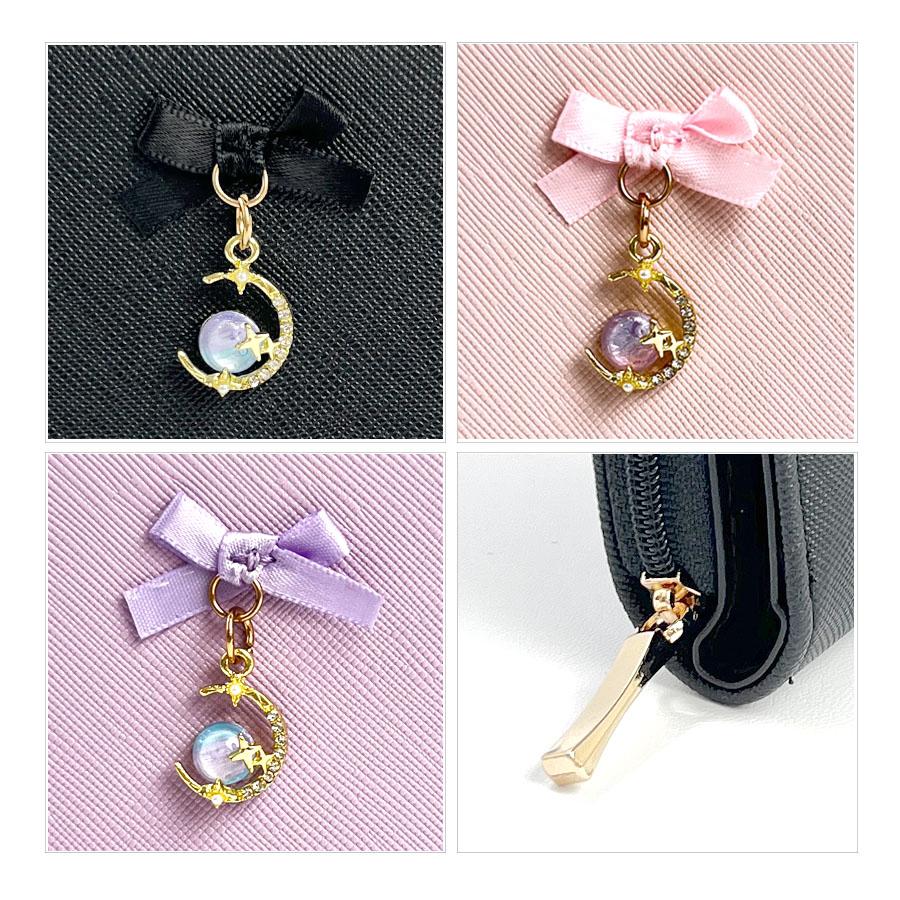 キッズ コンパクト 二つ折り財布 女の子 可愛い ビジュームーン ミニ