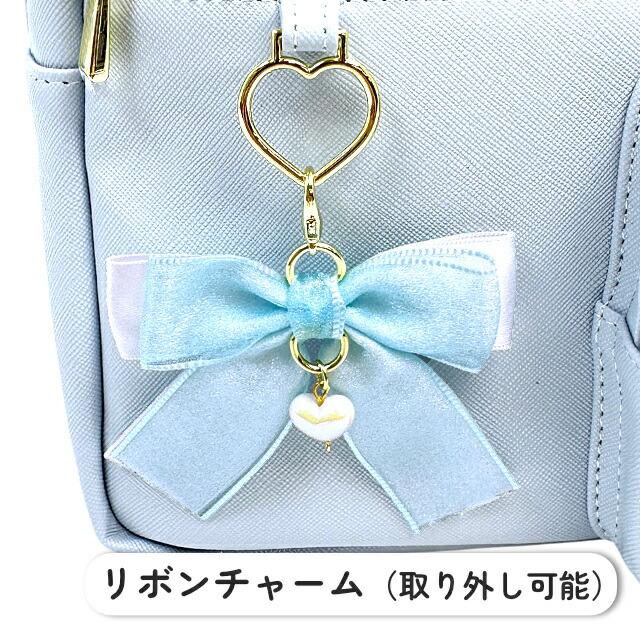 ミニリュック バッグ キッズ 女の子 小学生 通学 クリアポケット ネコ