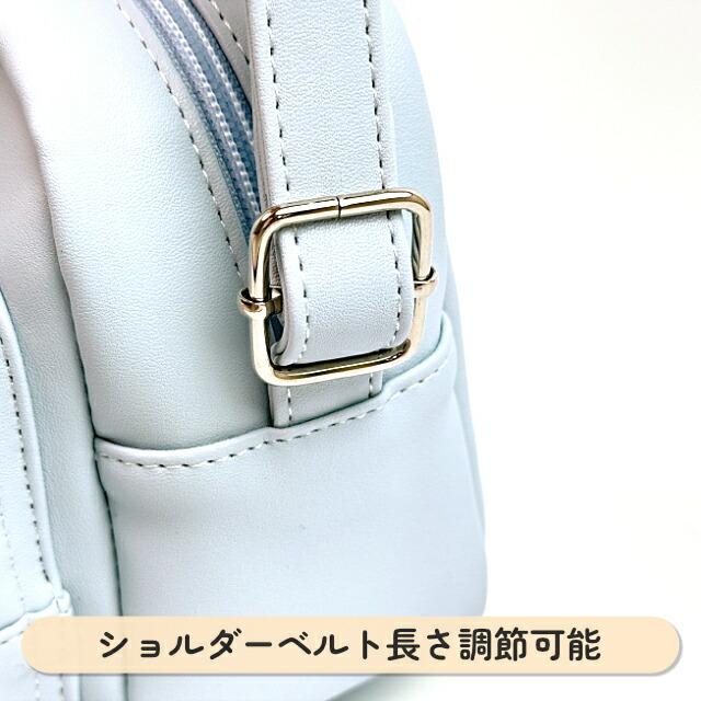 ショルダーバッグ キッズ 女の子 推し活 斜め掛け クリアポケット
