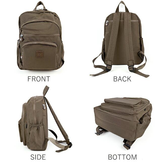 リュック デイパック レディース 軽量 ナイロン A4 女性 ナイロン