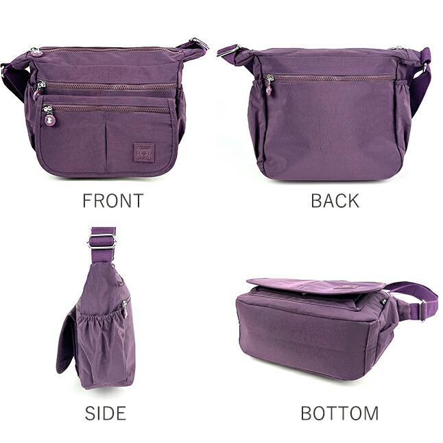 ショルダーバッグ レディース 斜めがけ 軽量 女性 ナイロンバッグ 軽い