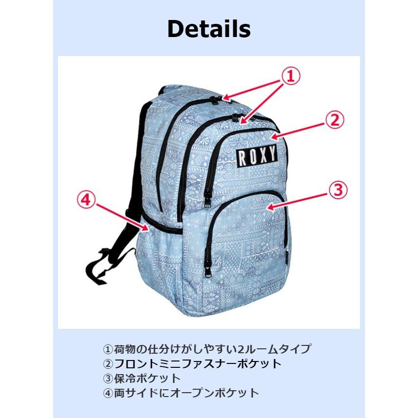 ROXY（ロキシー） リュックサック レディース rbg191304 ROXY バック