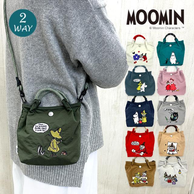 MOOMIN（ムーミン） バッグ 刺繍 ショルダーバッグ レディース ミニ 