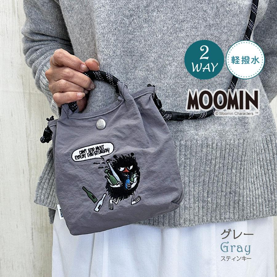 MOOMIN（ムーミン） バッグ 刺繍 ショルダーバッグ レディース ミニ 