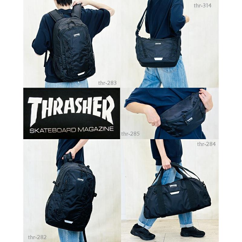 THRASHER ボストンバッグ 修学旅行 男子 メンズ 2泊 3泊