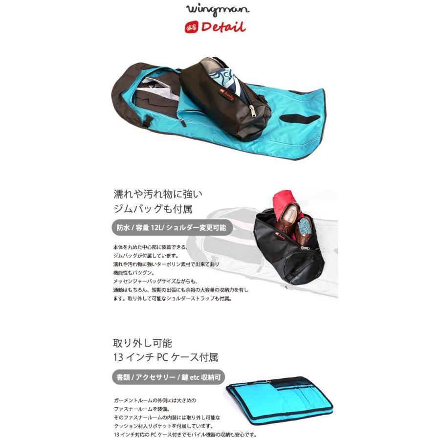 ガーメントバッグ メンズ レディース おしゃれ Henty ヘンティー
