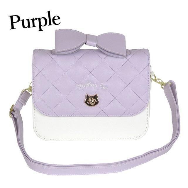 ショルダーバッグ 小学生 女の子 Wlx 523 Pine Collet パインコレット リボンネコキルトシリーズ カブセポシェット 斜め掛け キッズ Wlx 523 カバンイズム 通販 Yahoo ショッピング