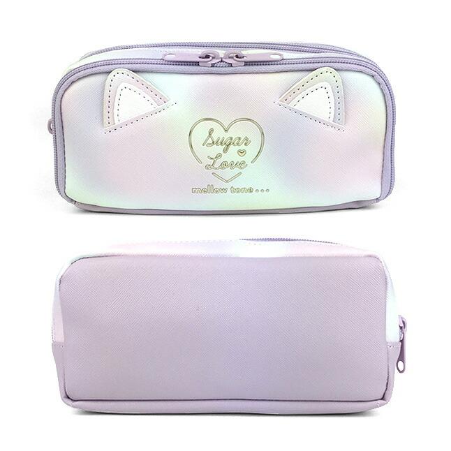 cancan☆フラットポーチ♥️可愛い帽子が似合う彼女A（B~D順次出展） Amazon.co.jp: バニティポーチ 化粧ポーチ 大容量 サンリオ