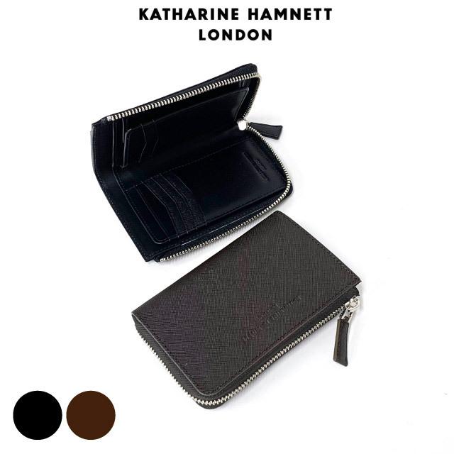 メンズ 財布 二つ折り コンパクト おしゃれ KATHARINE HAMNETT