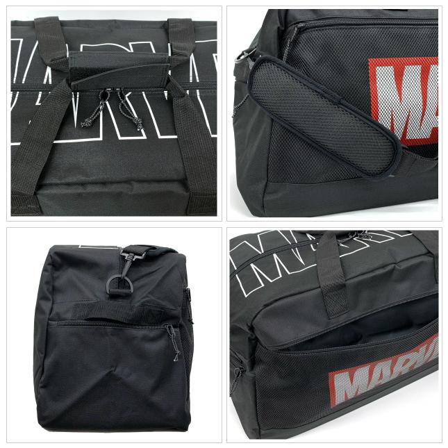 人気激安 マーベル グッズ ボストンバッグ 修学旅行 男子 子供 大容量 ボストン バッグ おしゃれ Marvel ボックスロゴトラベルボストンバッグ 50l Materialworldblog Com