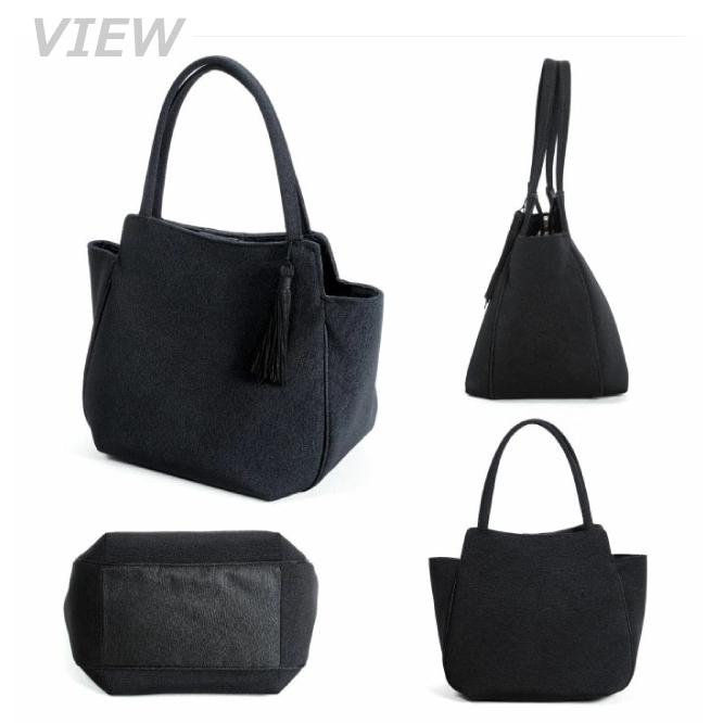 フォーマルバッグ 黒 大きめ 葬儀 慶弔兼用 卒業式 入学式 ブラック