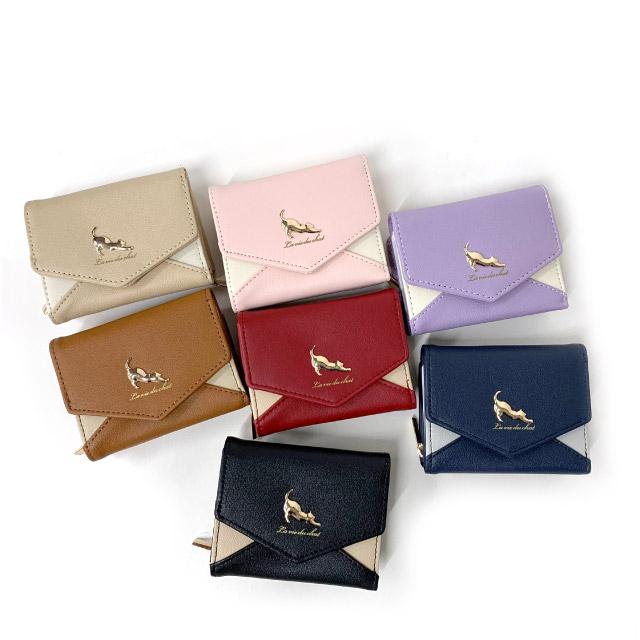 ミニ財布 三つ折り財布 レディース 3つ折り財布 小学生 女子 かわいい