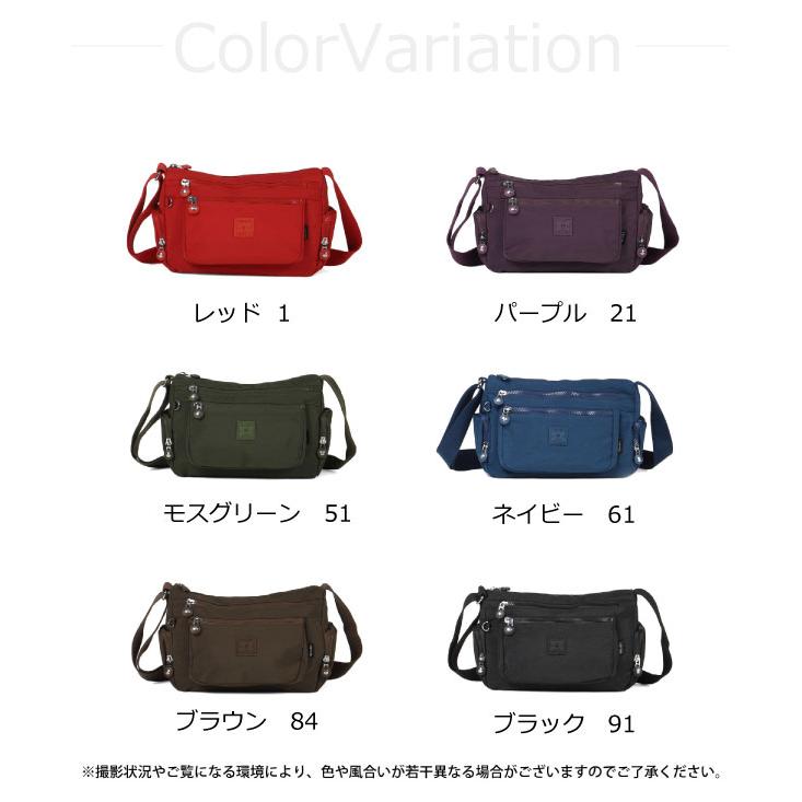 斜めがけバッグ ショルダーバック ショルダーバッグ レディース 黒 赤