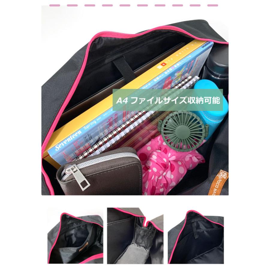 ロコネイル スクールバッグ カラバ カラー スクールバック ピンク 白