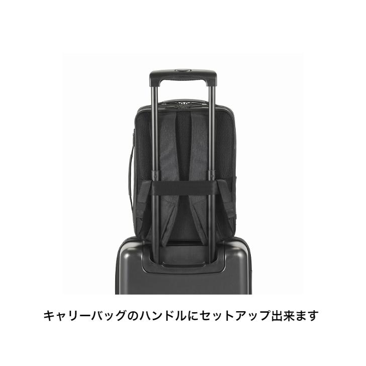 エースジーン ガジェダブル ヘザー 拡張タイプ b4 ビジネスリュックの画像