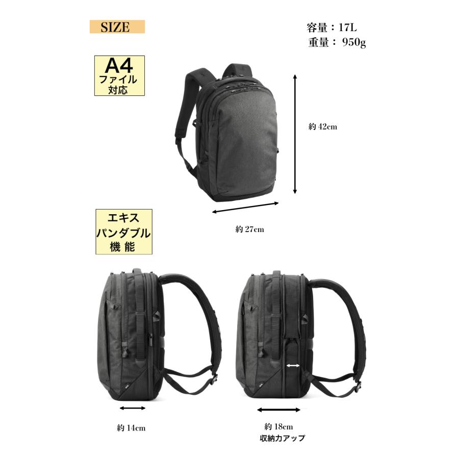 専門店限定品 ビジネスリュック ラグレンティス A4の画像