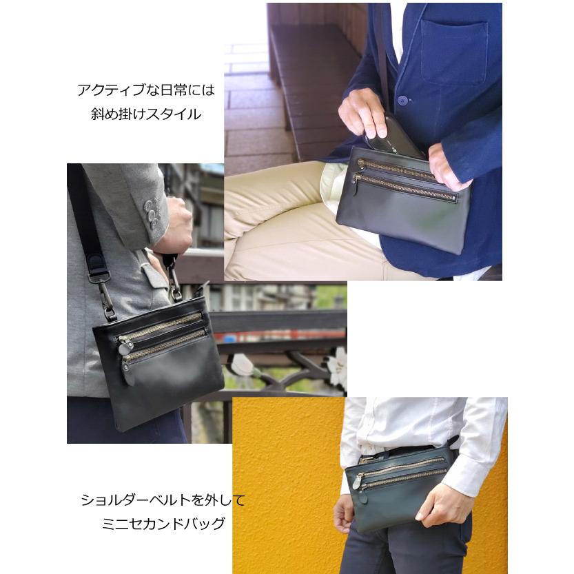 ショルダーバック 革 本革 斜めがけバッグ メンズ 男性 ショルダー 