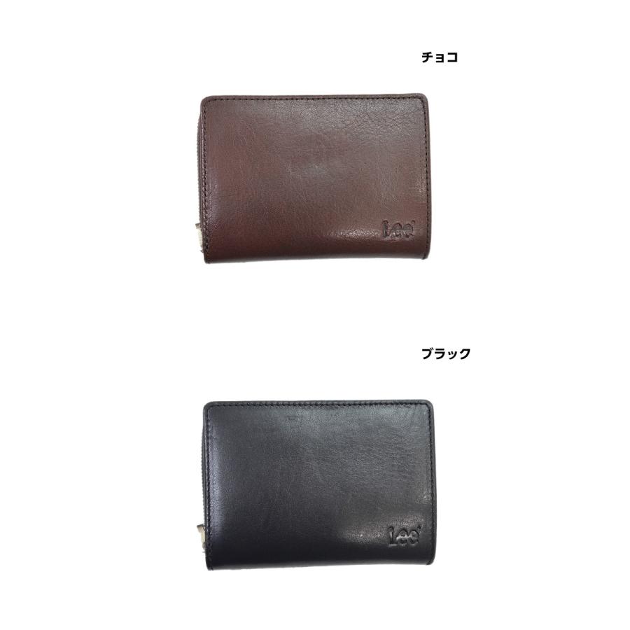 Lee（リー） 二つ折り財布 メンズ レザー/LEE ベジタブルレザー 2