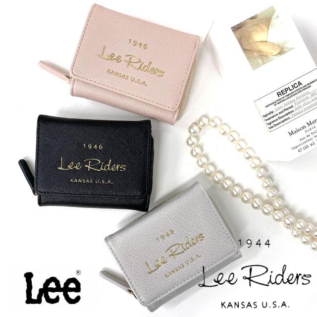 Lee（リー） ミニ財布 レディース 3つ折り財布 高校 中学 小さめ お