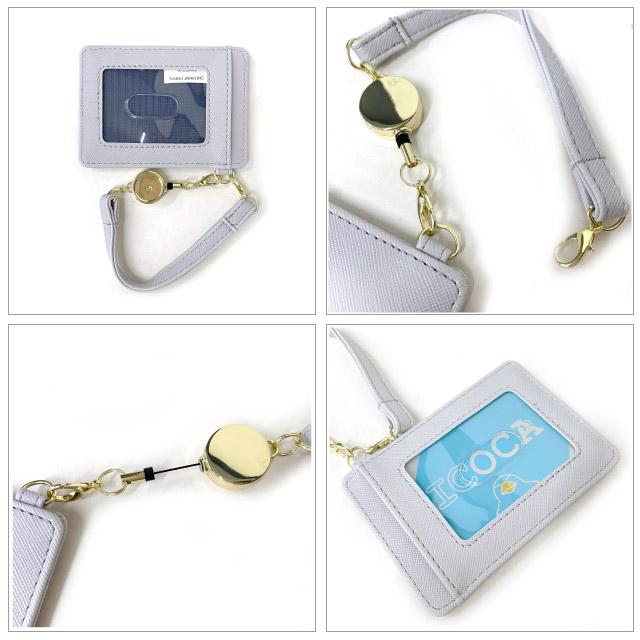 Disney（ディズニー） 定期入れ リール付き 学生 チップとデール