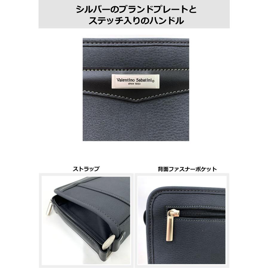 Valentino Sabatini セカンドバッグ メンズ 日本製 バレンチノ Valentino Sabatini セカンドバッグ メンズ 日本製 バレンチノ