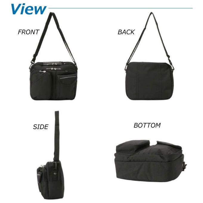 斜めがけ ショルダー メンズ ショルダーバック メンズバッグ 黒 多機能