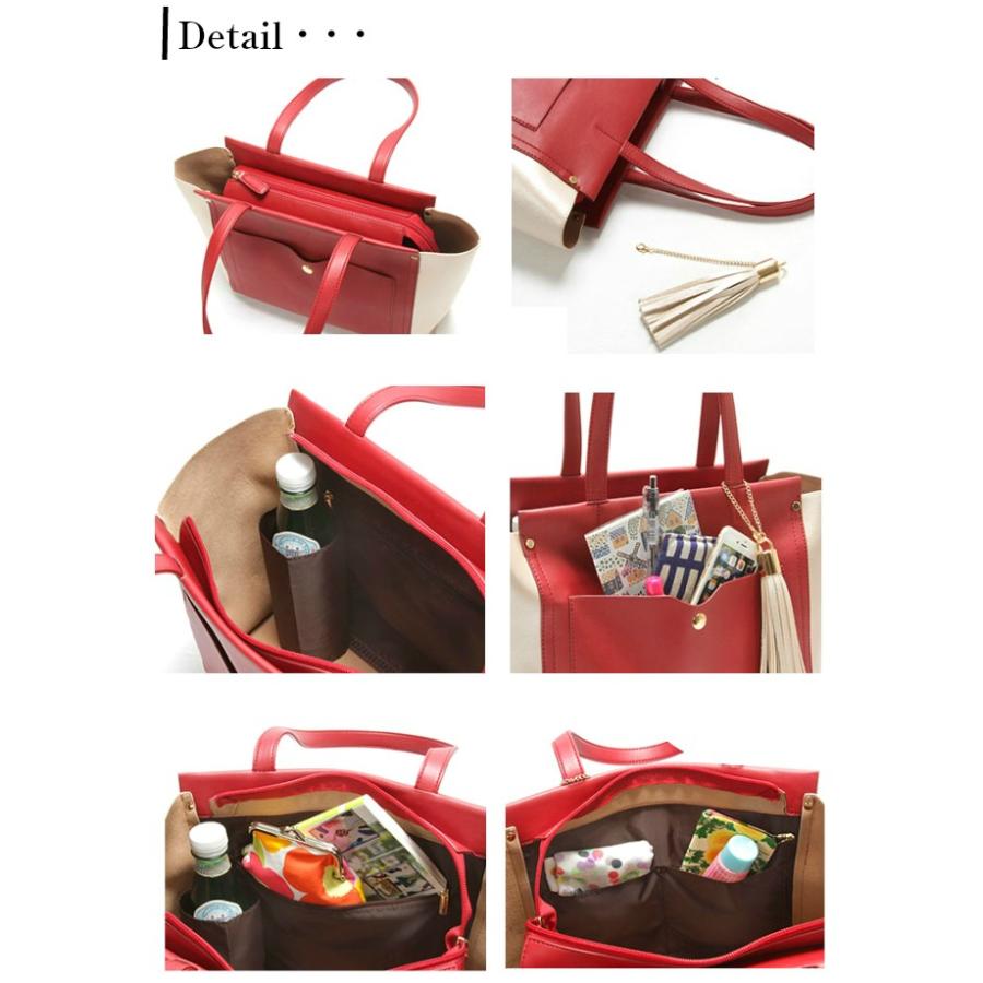 通勤バッグ レディース Mode トートバッグ サイズ対応 Ol 40代 30代 合皮 通学 大人 トート かばんや 通販 Yahoo ショッピング