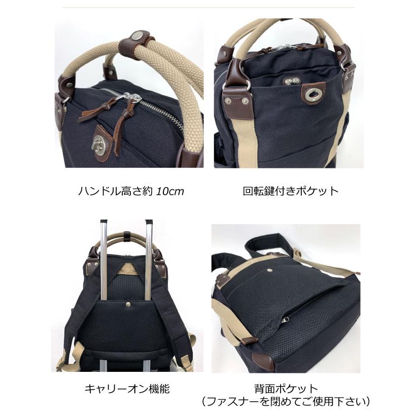 帆布工房 リュック レディース 帆布 メンズ デイパック キャンバス