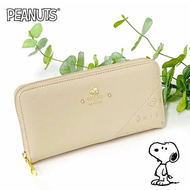 スヌーピー 財布 レディース 大人 長財布 子供用 お財布 キャラクター シンプル Snoopy ナナメキリカエ ラウンドファスナー 長財布 かばんや 通販 Yahoo ショッピング