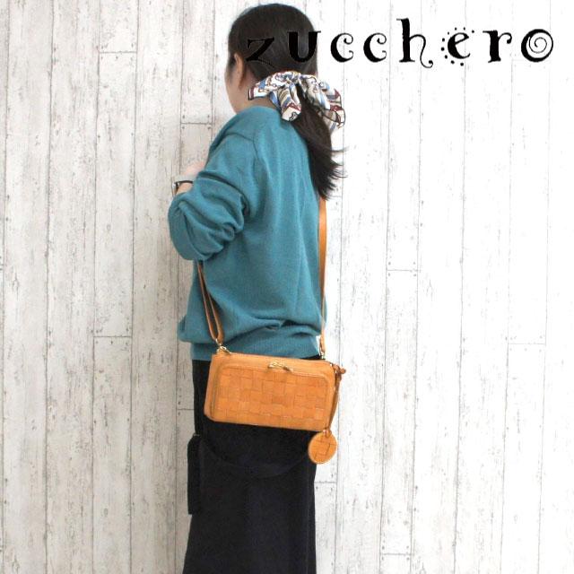 お財布 ショルダー zucchero ズッケロ ヌメ革 お財布ショルダー 48917 ラウンドファスナー お財布ショルダー 革 本革 レザー 長財布 大人可愛い 女子 レディース プレゼント 誕生日 大容量 大学生 彼女 おしゃれ 人気 お財布バッグ ウォレット スマホ入れ スマホショルダー zucchero filato（ズッケロ フィラート） お財布ショルダー 大きめ
