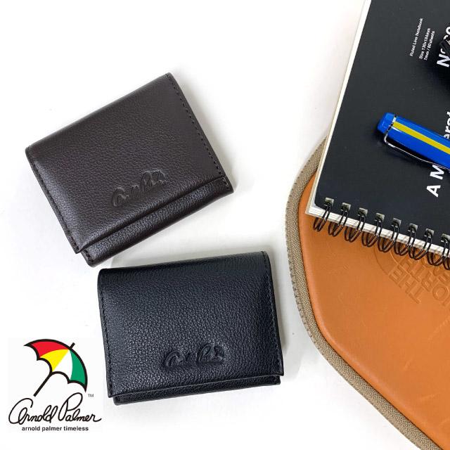 Arnold Palmer（アーノルドパーマー） 小銭入れ メンズ カード入る 革
