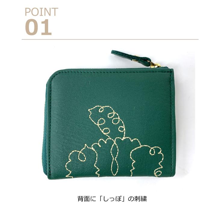 二つ折り財布 レディース 財布 ネコ 人気 コンパクト 2つ折り財布 使い